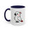 Thumbnail: Salmon Cockatoo Accent Coffee Mug 