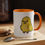 Thumbnail: Yapping Yellow Budgie Accent Coffee Mug 