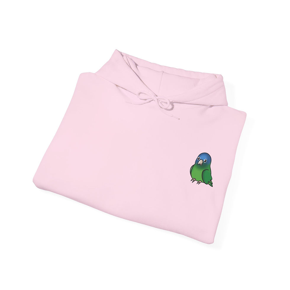 Thumbnail: Bodacious Blue Crowned Conure Hoodie 