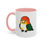 Thumbnail: White Bellied Caique Accent Coffee Mug 