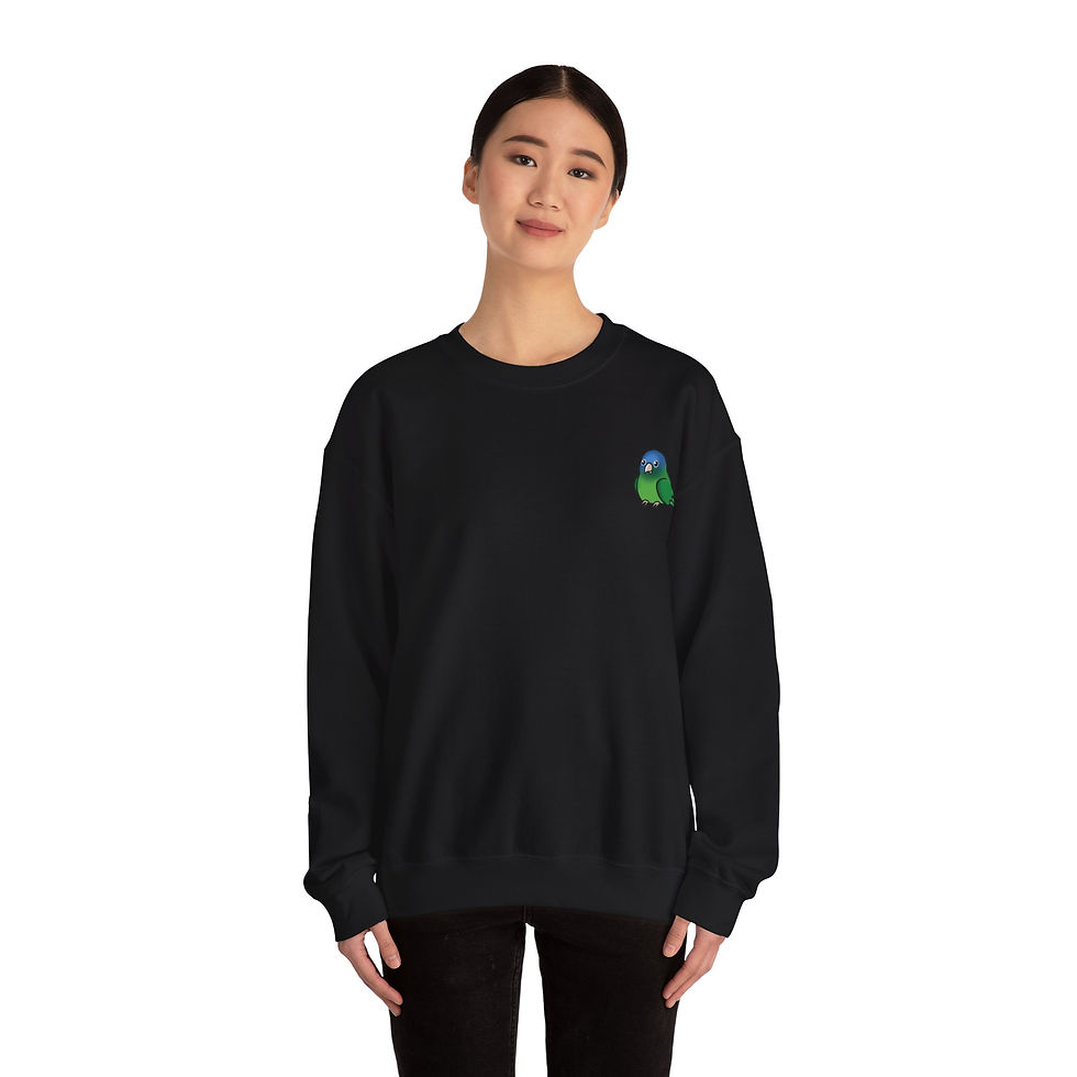 Thumbnail: Bodacious Blue Crowned Conure Crewneck 