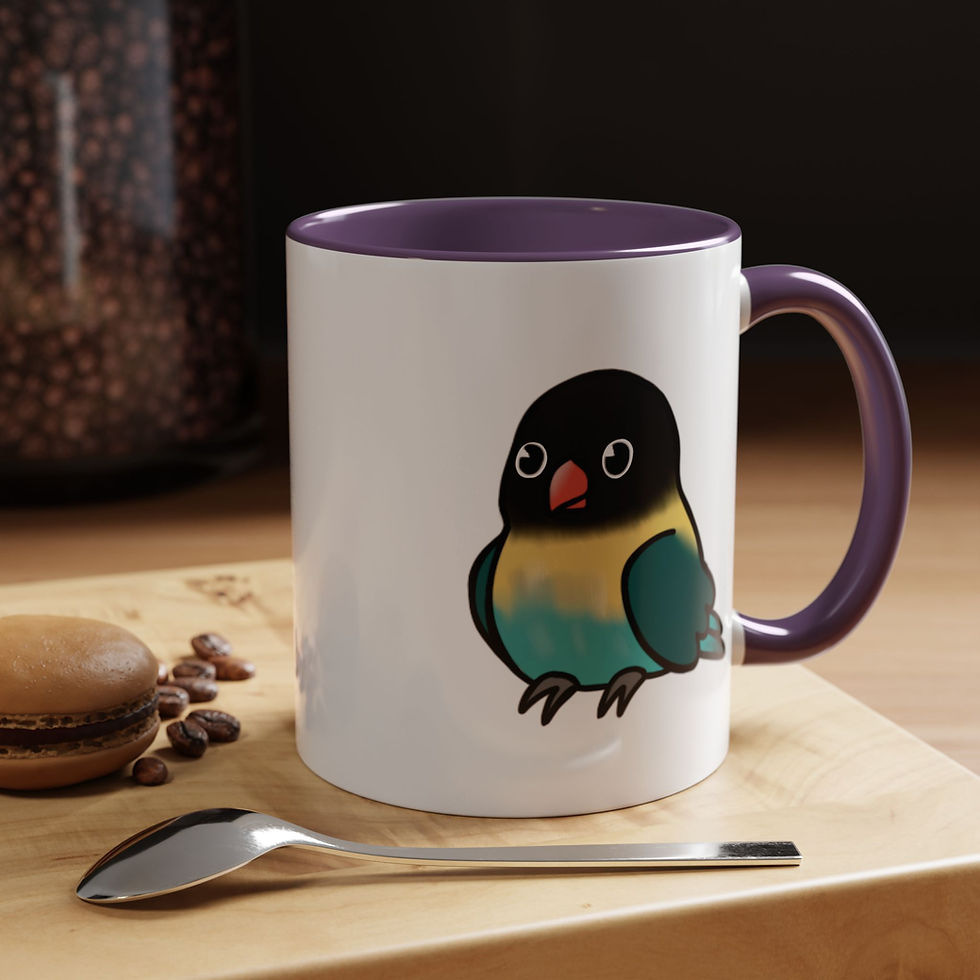 Thumbnail: Lord Nigel Lovebird Accent Coffee Mug 