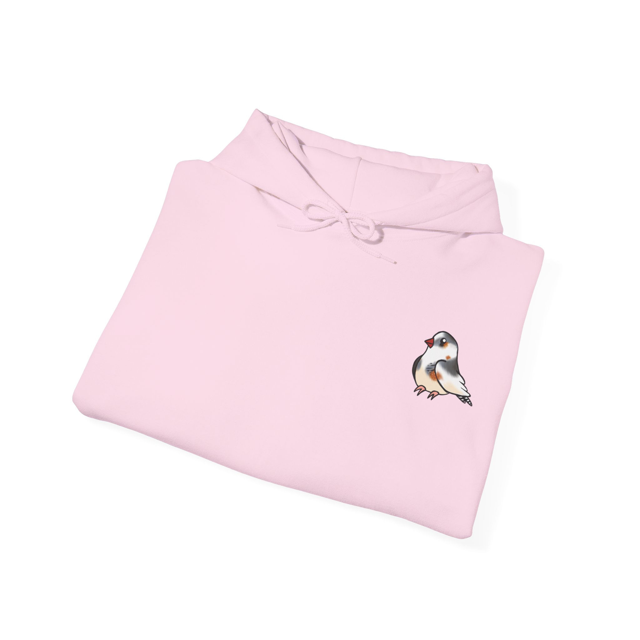 Pretty Pied Zebra Finch Hoodie 