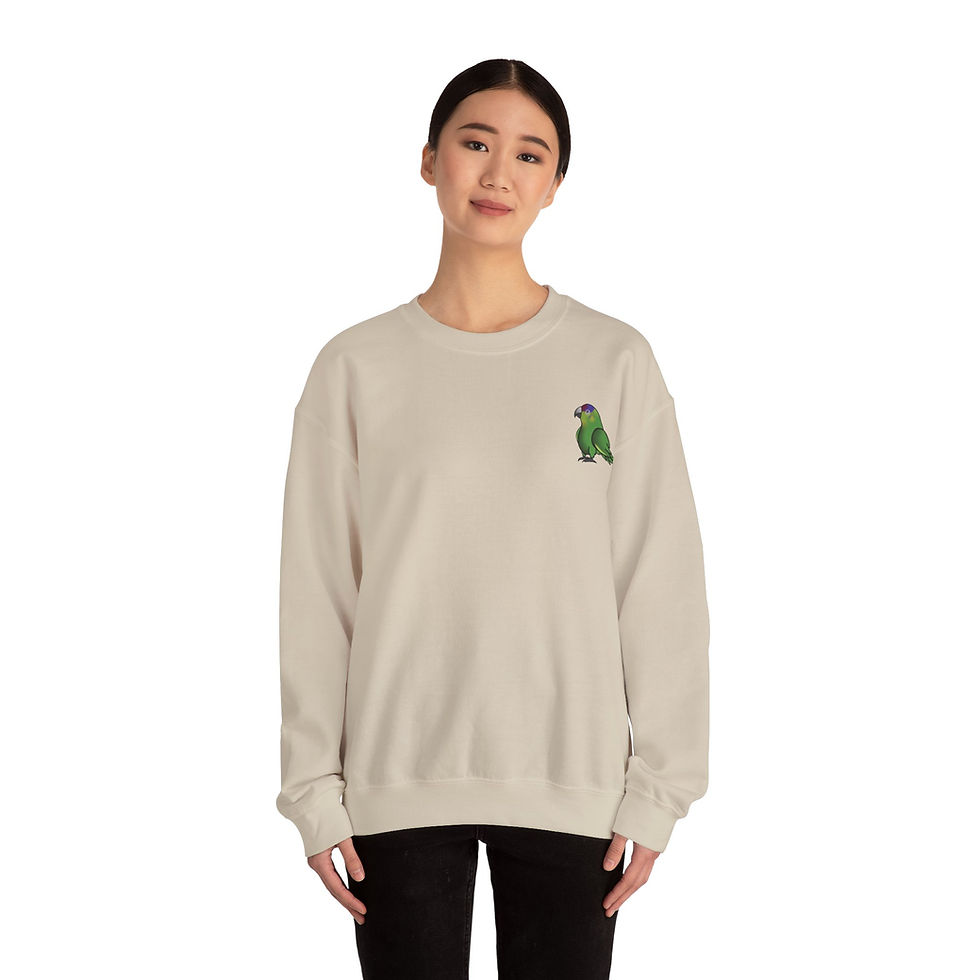 Thumbnail: Lustrous Lilac Crowned Amazon Crewneck 