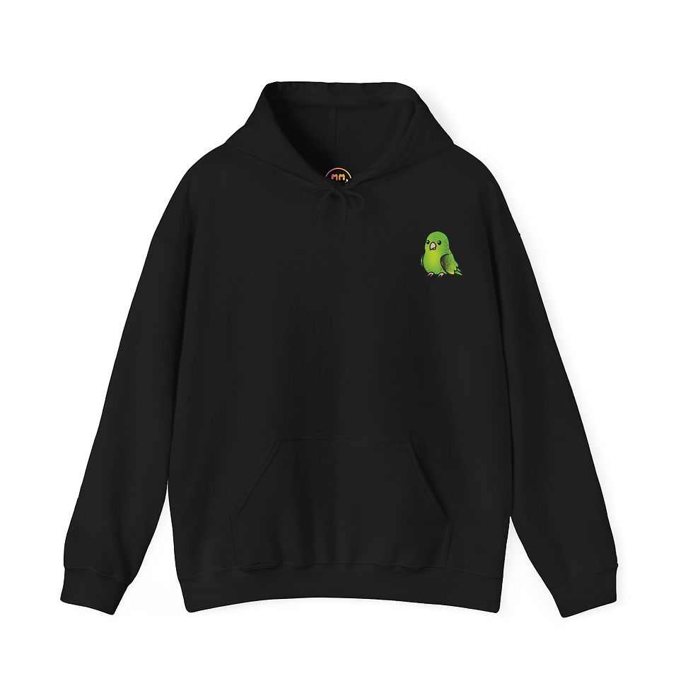 Thumbnail: Lovely Lineolated Parakeet Hoodie 