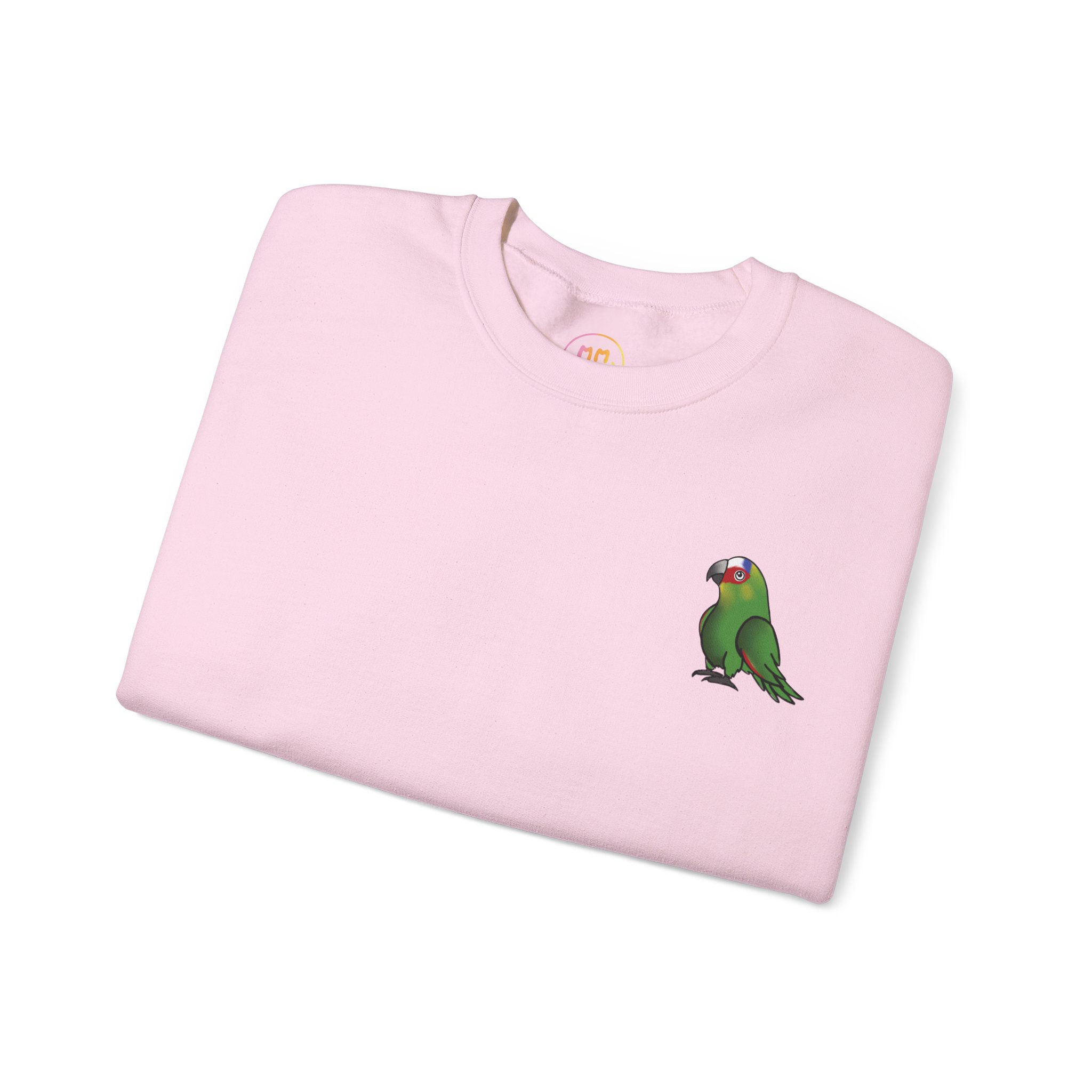 White Fronted Amazon Parrot Crewneck 