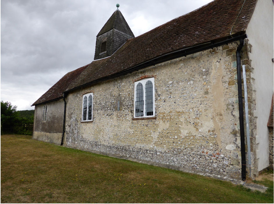 North side of the Church