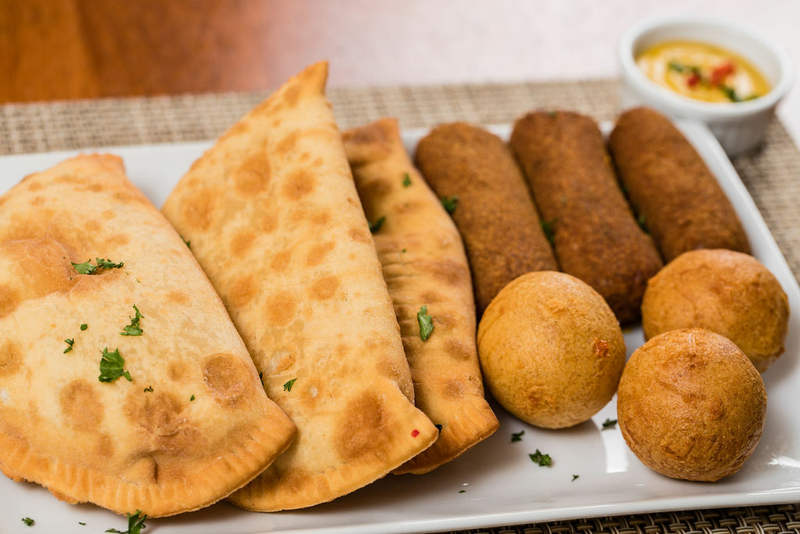 Arranged Food and Objects