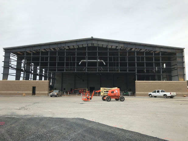 Unmanned Aerial Hanger Fort Campbell, KY - Front View