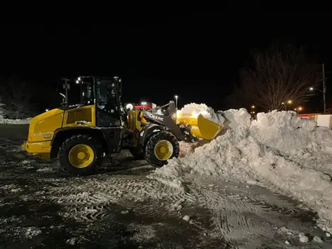 snow plowing services