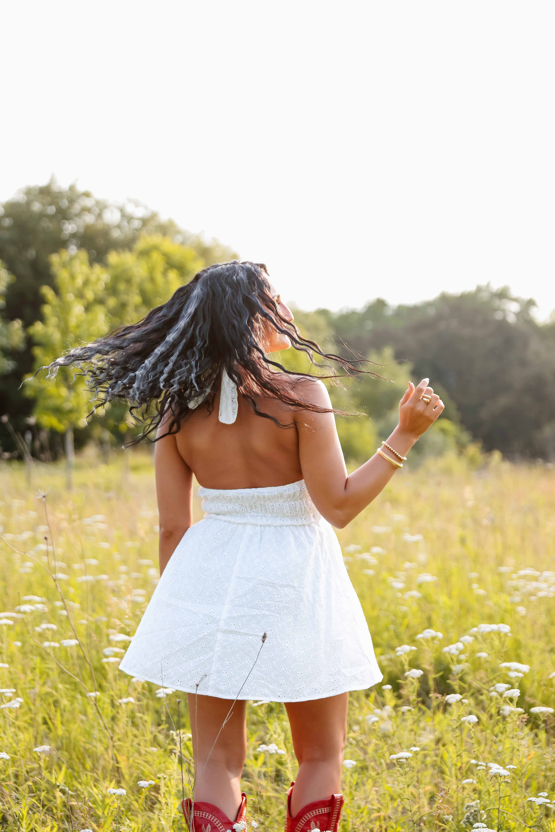Golden hour senior session 