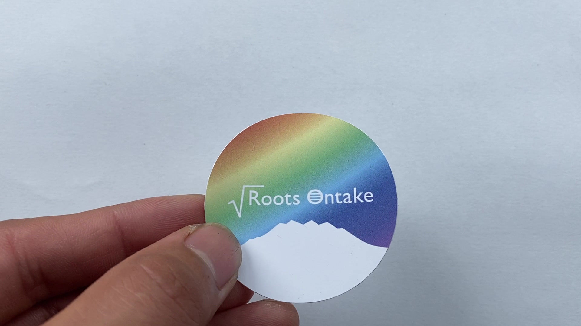 【ドネーション】A丸型RootsOntakeステッカー付き