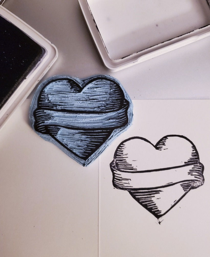 Thumbnail: Heart and Banner Cards