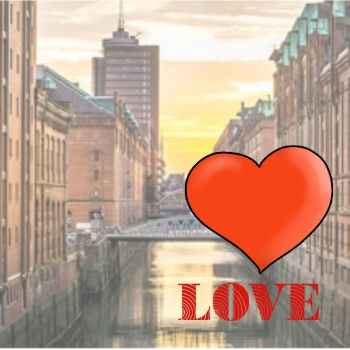 Love Hamburg Speicherstadt
