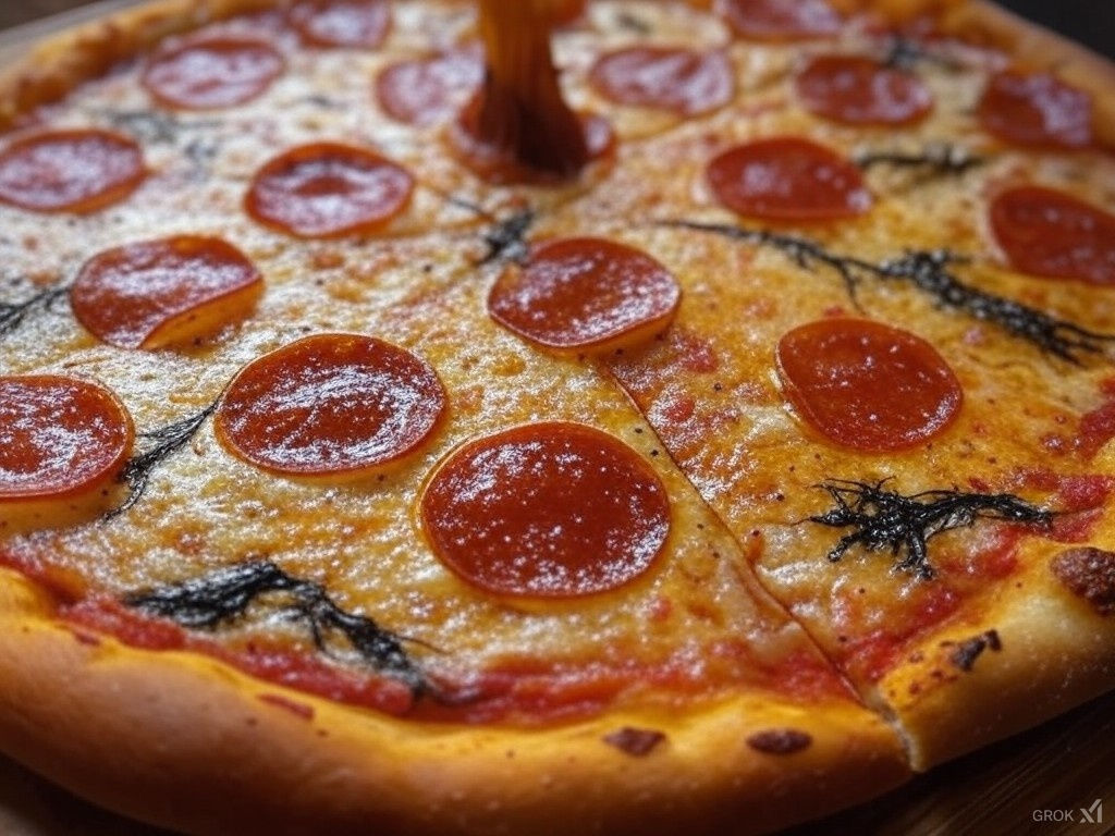 Pizza Jurassic Mystery - Peperoni