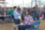 Henry participating in Duck Showmanship
