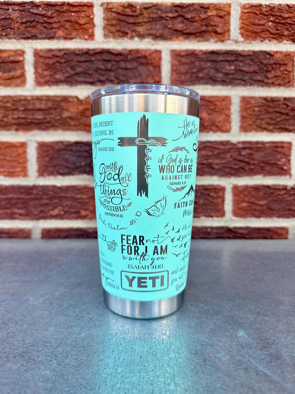 Thumbnail: Bible Verses - Personalized Engraved YETI Tumbler / Coffee Mug
