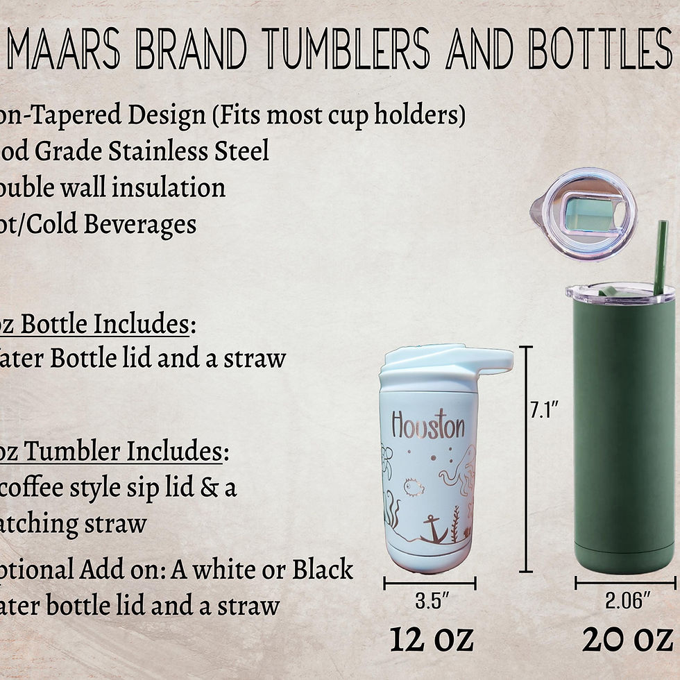 Thumbnail: Capybara - Personalized Engraved MAARS Skinny Tumbler / Coffee Mug