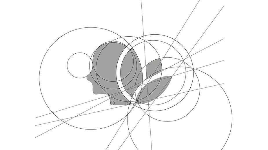 Abstract logo of a person's head with lines and circles; rebrand as Advanced Client Care.
