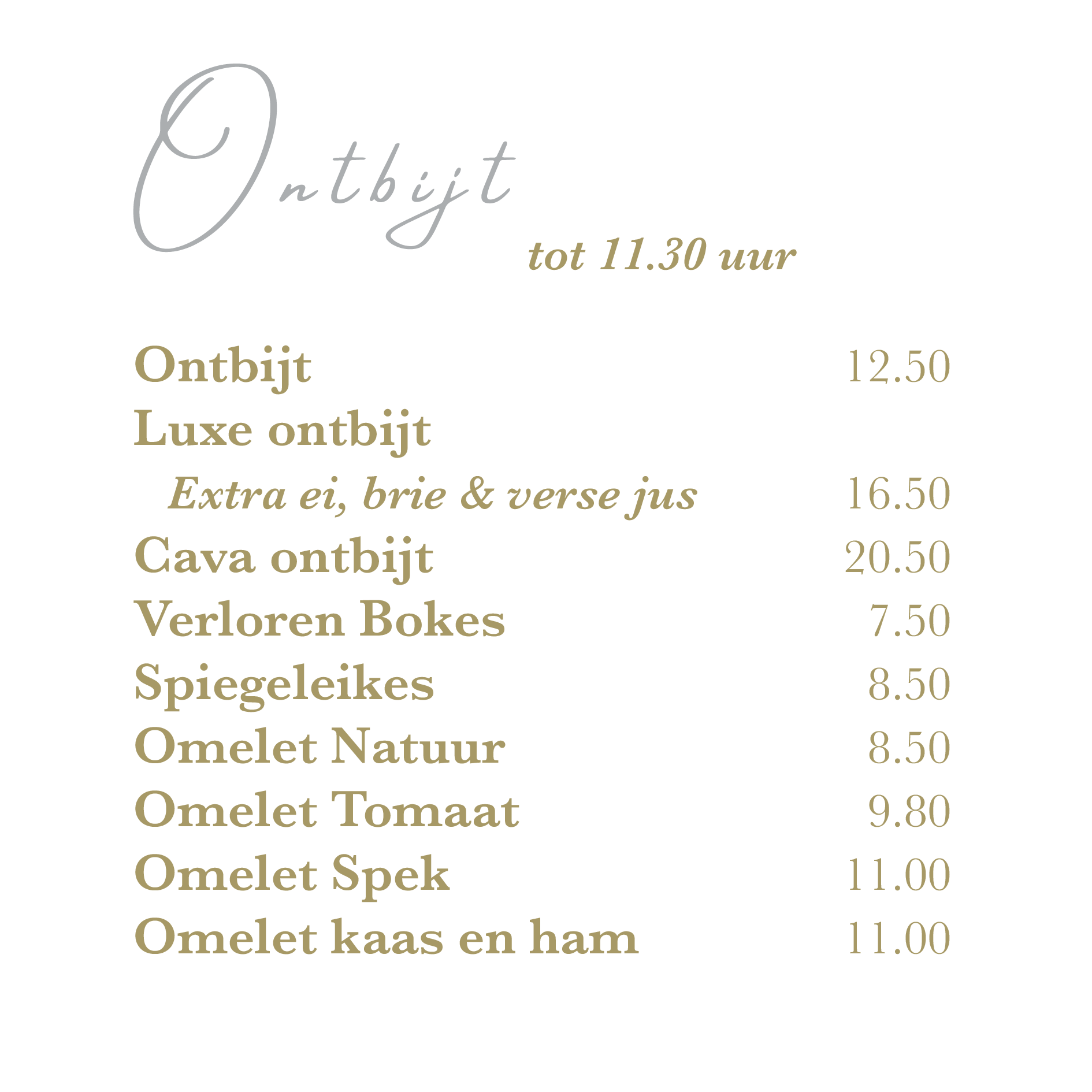 Ontbijt