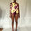Thumbnail: lime pink maroon , L