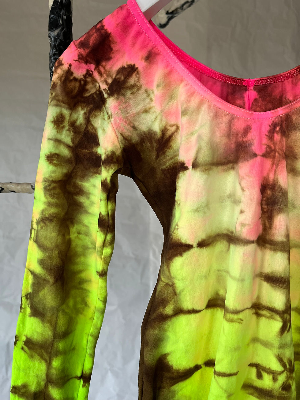 Thumbnail: neon pink lime brown, XS