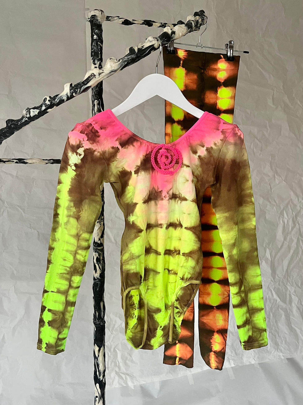 Thumbnail: neon pink lime brown, XS