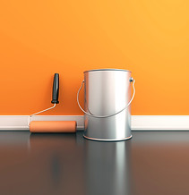 Orange Wall
