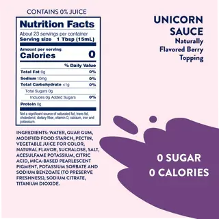 Thumbnail: Skinny Syrups - Unicorn Sauce