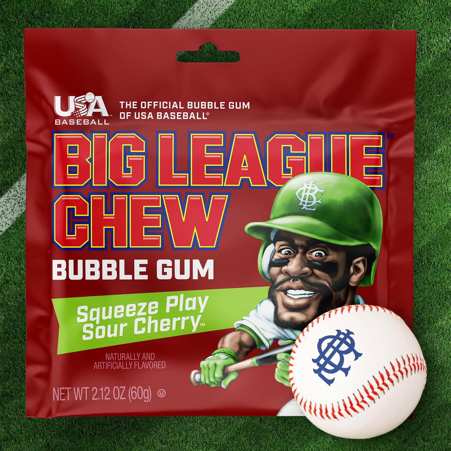 Big League Chew - Sour Cherry