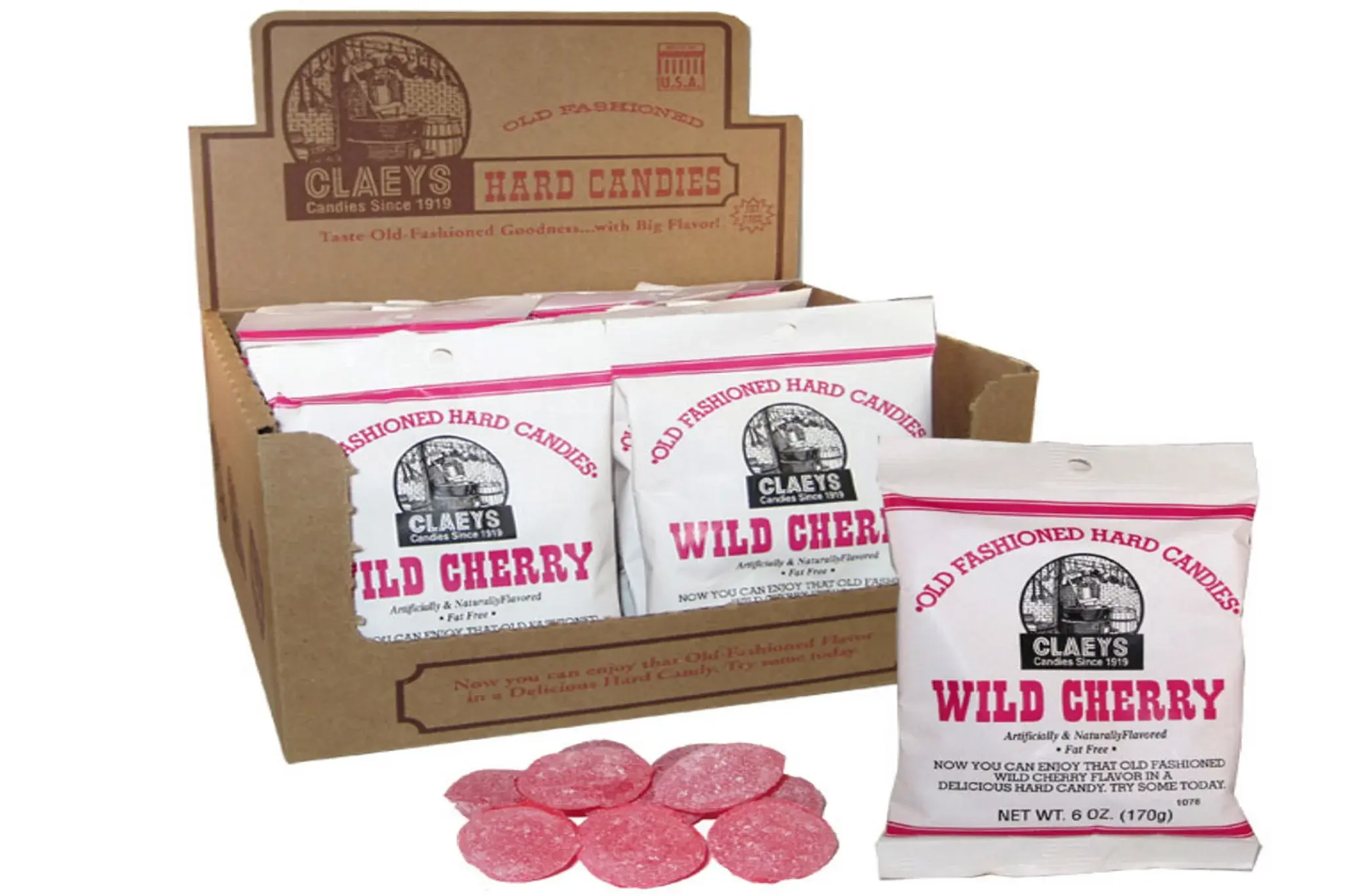 Claey's Hard Candies - Wild Cherry