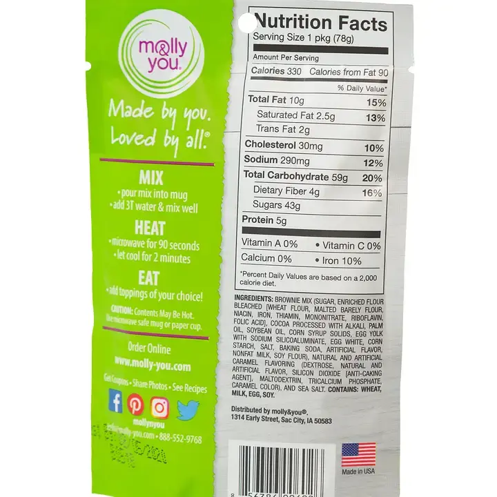 Thumbnail: Molly and You Salted Caramel Brownie Cake Mix