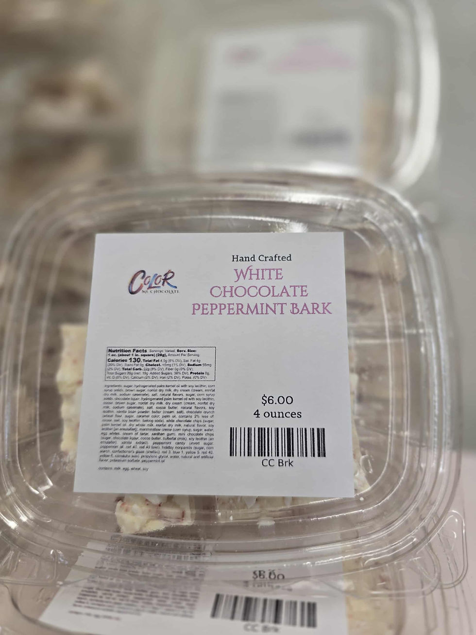 White Chocolate Peppermint Bark