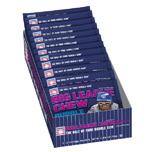 Big League Chew Blue Raspberry Bubble Gum | EVN
