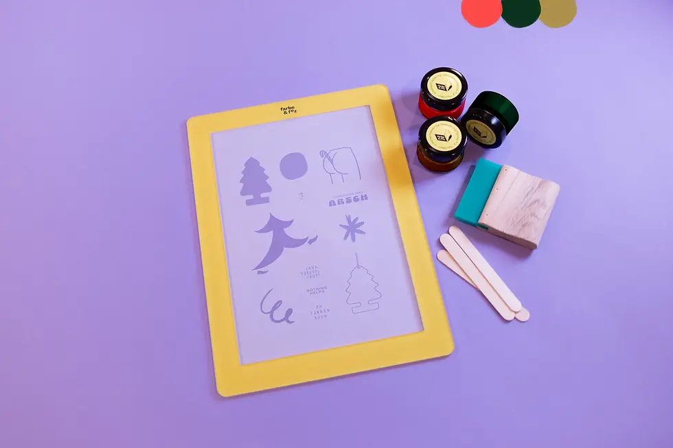 Miniaturbild: Weihnachtsmuffel – einzeln oder als Siebdruck Set