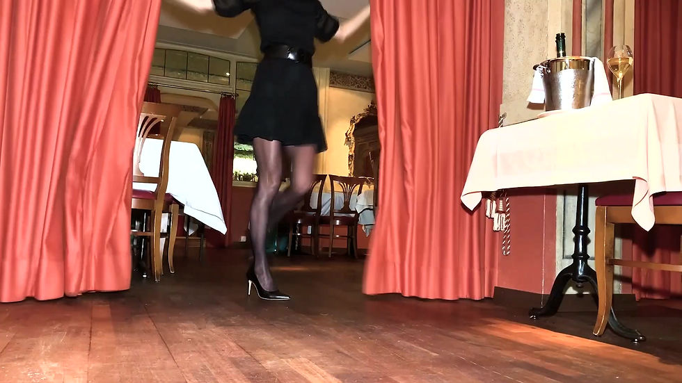 Thumbnail: SASHAY BUFF Spitzer Pump Apfelleder 10cm