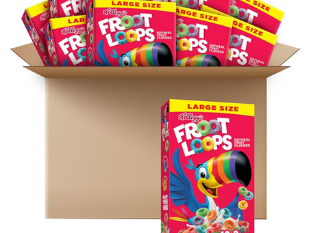 Kellogg's Froot Loops Breakfast Cereal $37.90