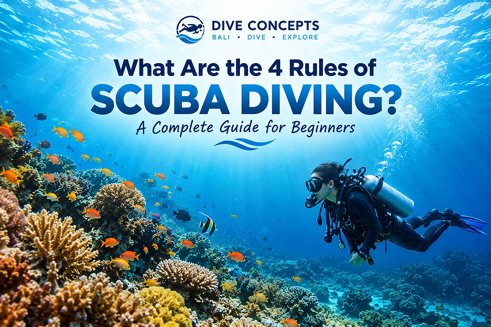 What Are the 4 Rules of Scuba Diving? A Complete Guide for Beginners