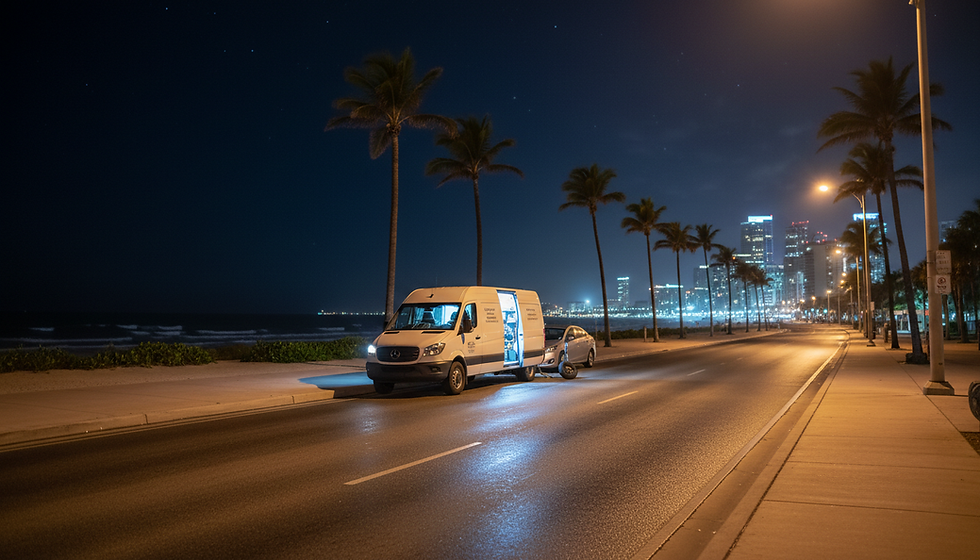 24 Hour Mobile Tire Service in Hollywood Beach Near AIA