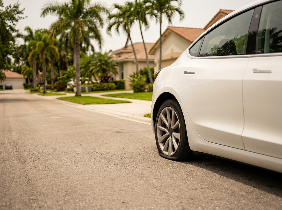 Can You Plug a Tesla Tire in Pembroke Pines and Miramar Safely