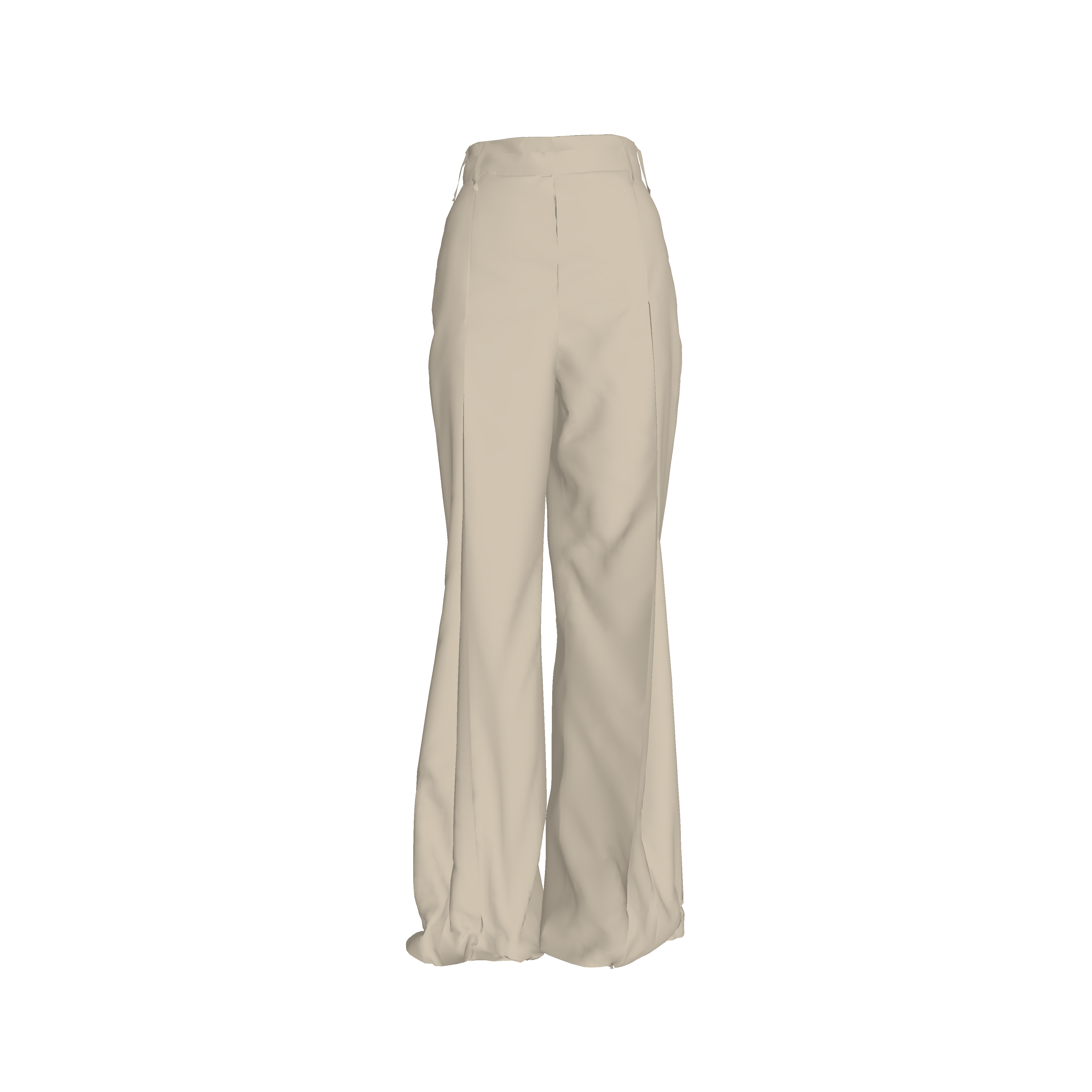 Preston Pleated Pant in Light Damask