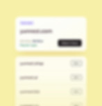A brand searching their domain name on Wix with different extension options.
