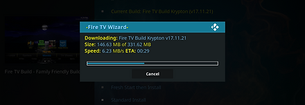 Wait for the download