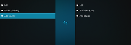 Click Add Source on left of screen