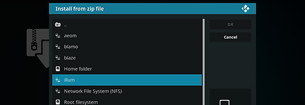 A box will open, select illum and click