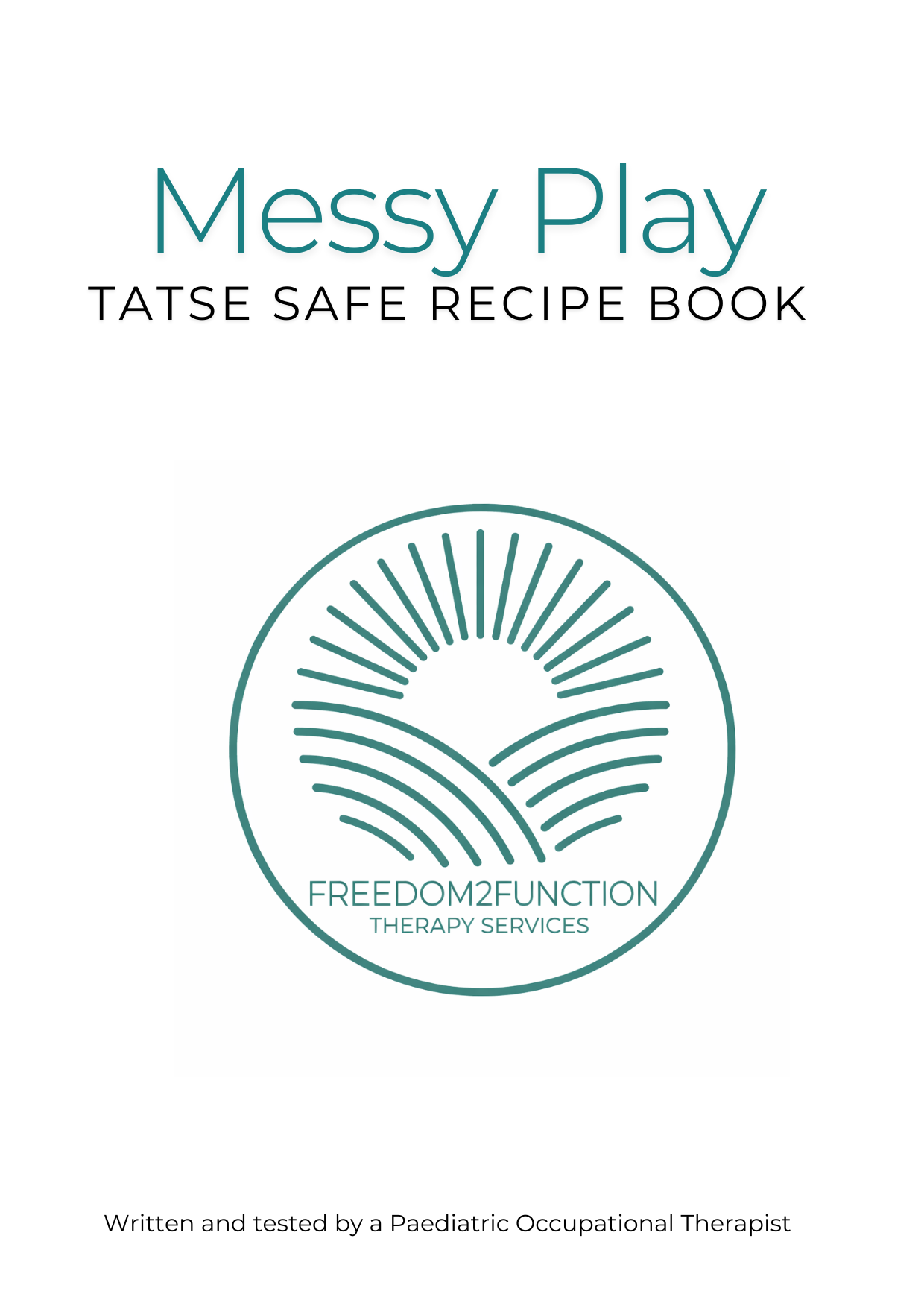 Taste Safe Messy Play Recipe Book