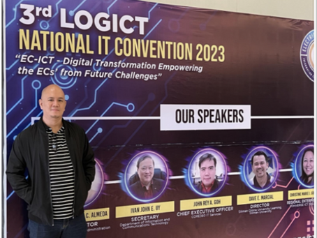 3rd LOGICT National IT Convention 2023 Booth Showcasing SCADA and Smart Grid by Our Former VP