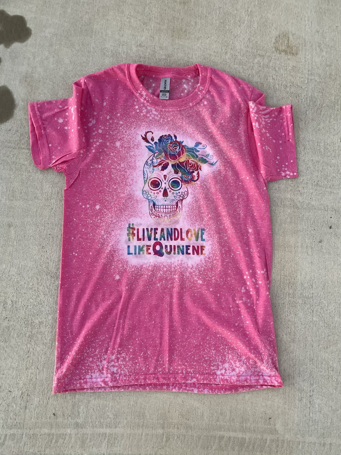 Pink live like Quinene shirt 