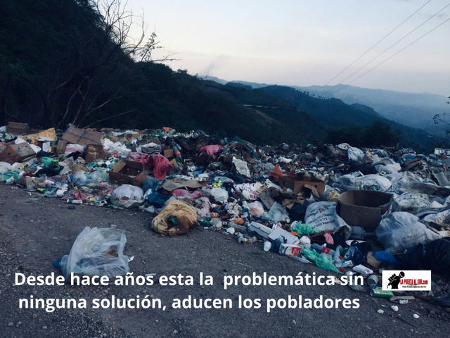 Moradores de comunidades de Sabanagrande F. M. denuncian grave problema que provoca "basurero"