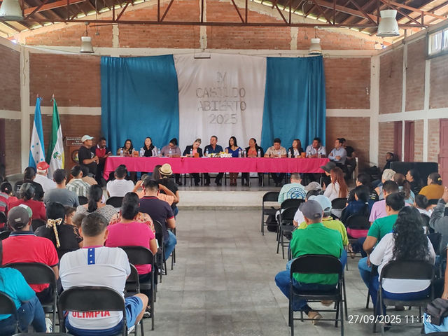Por cuarta vez en asamblea de Cabildo Abierto ratifican un NO a la construcción de Represa Jiniguare de Ojojona FM